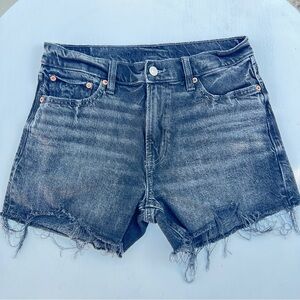 Women's Distressed Denim Shorts
